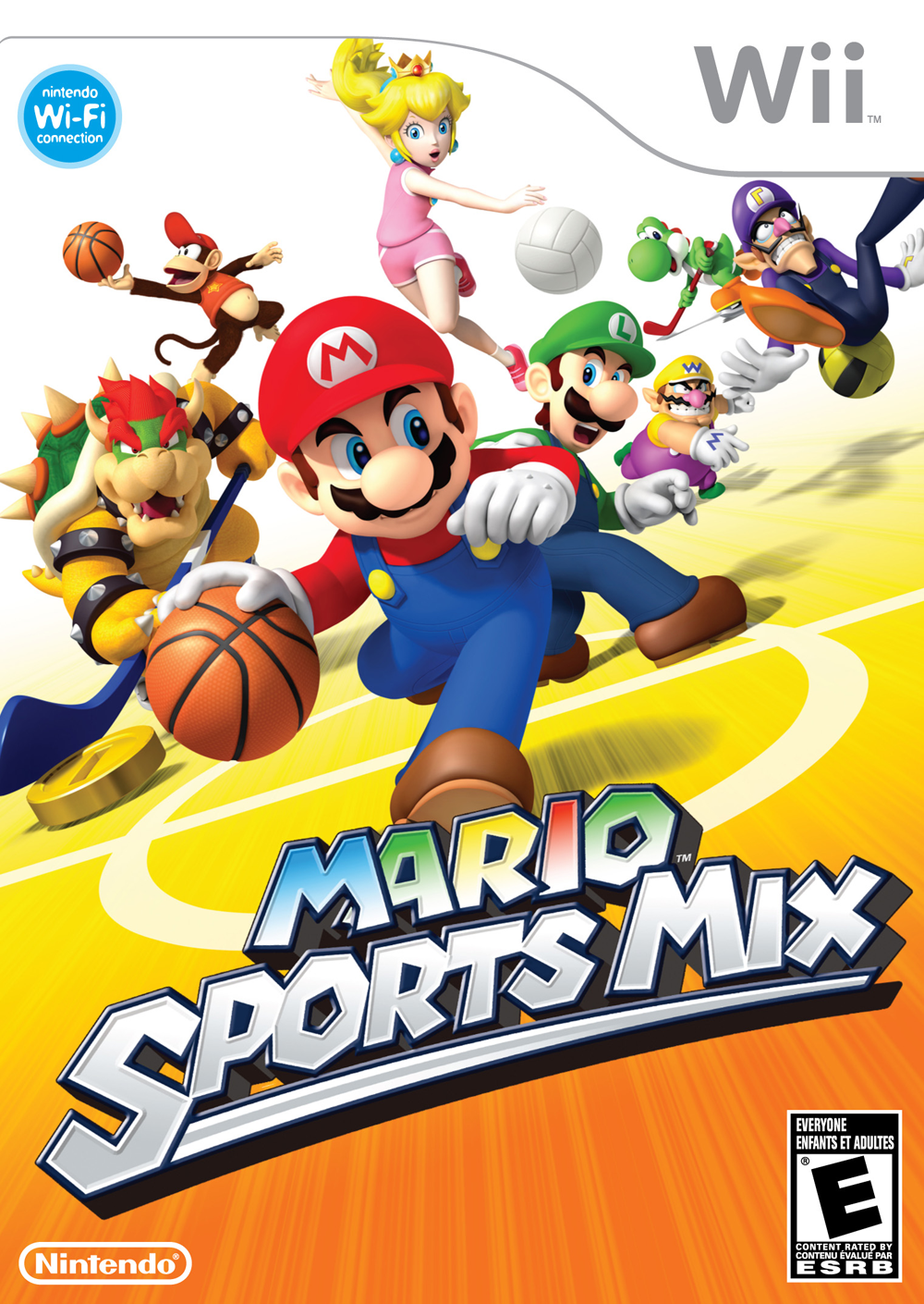 Super mario sports mix characters